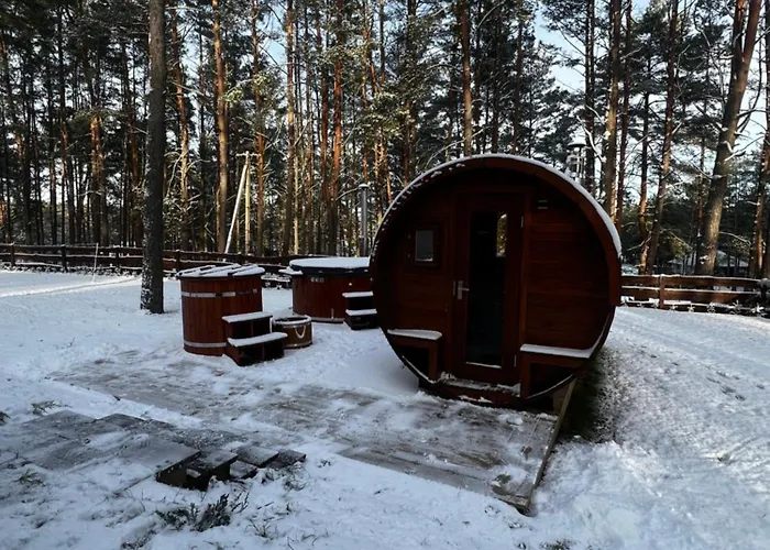 Wypoczynkowy Sosenka Z Sauna I Jacuzzi Сasa de vacaciones